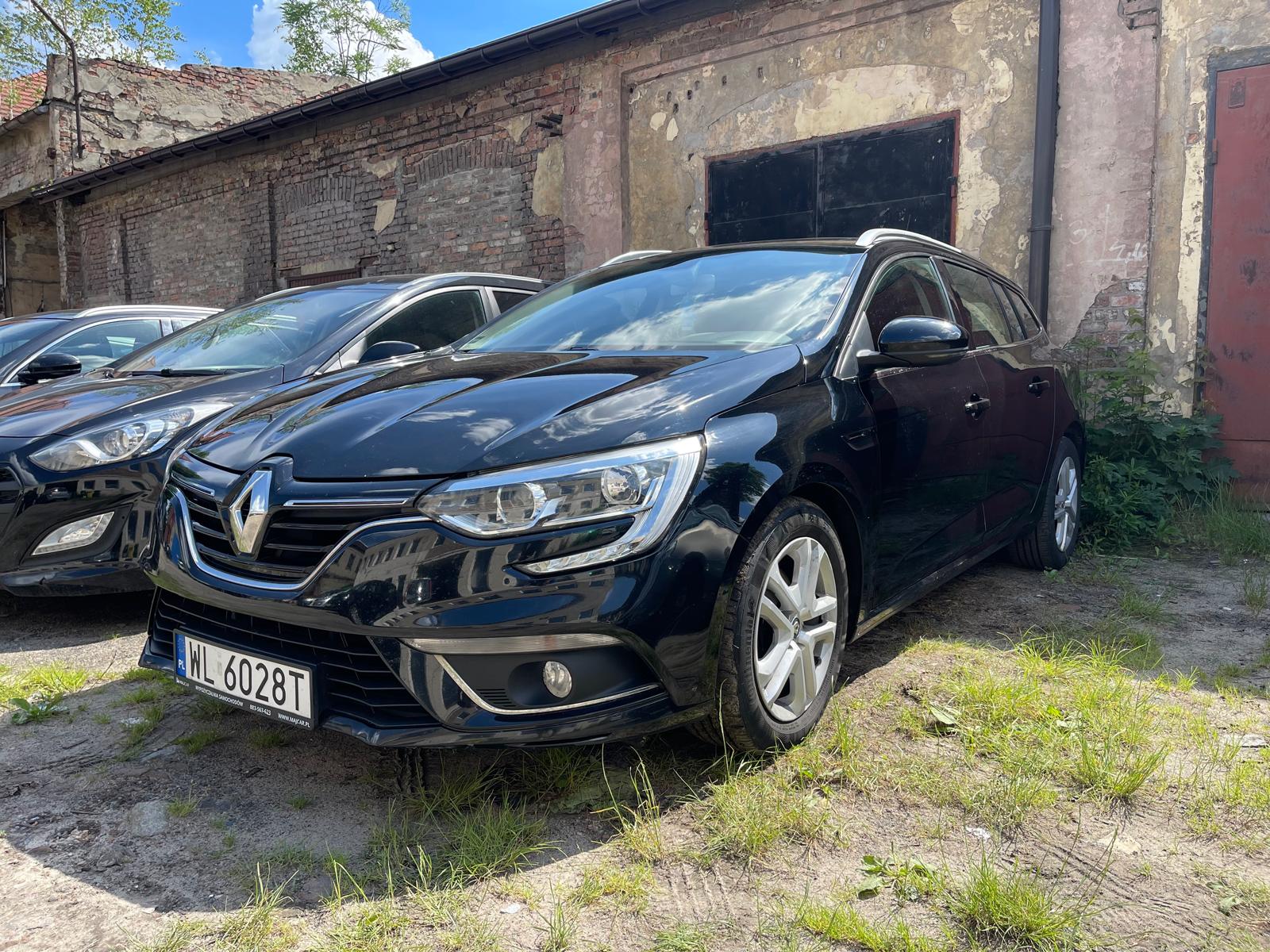 RENAULT MEGANE CZARNY 2018R 
