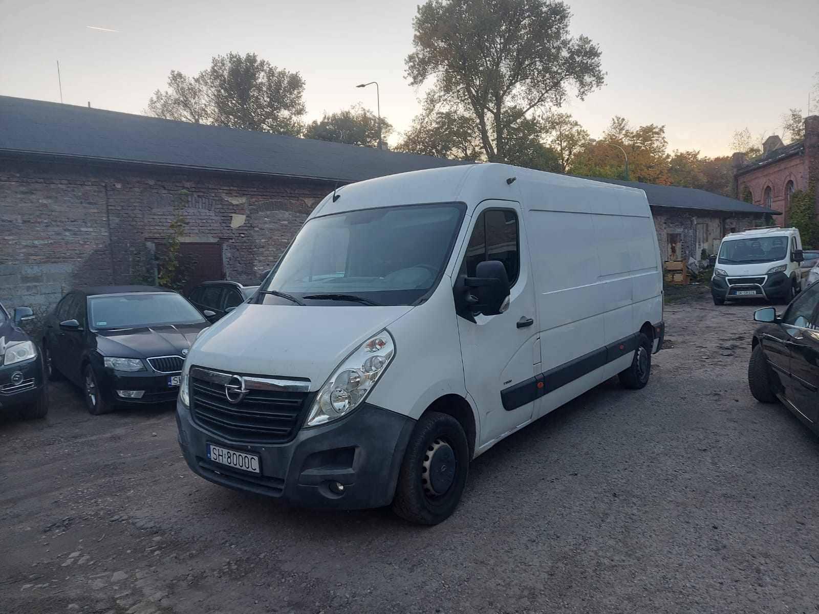 OPEL MOVANO BUS BIAŁY 2014R 3 OSOBOWY L3H2