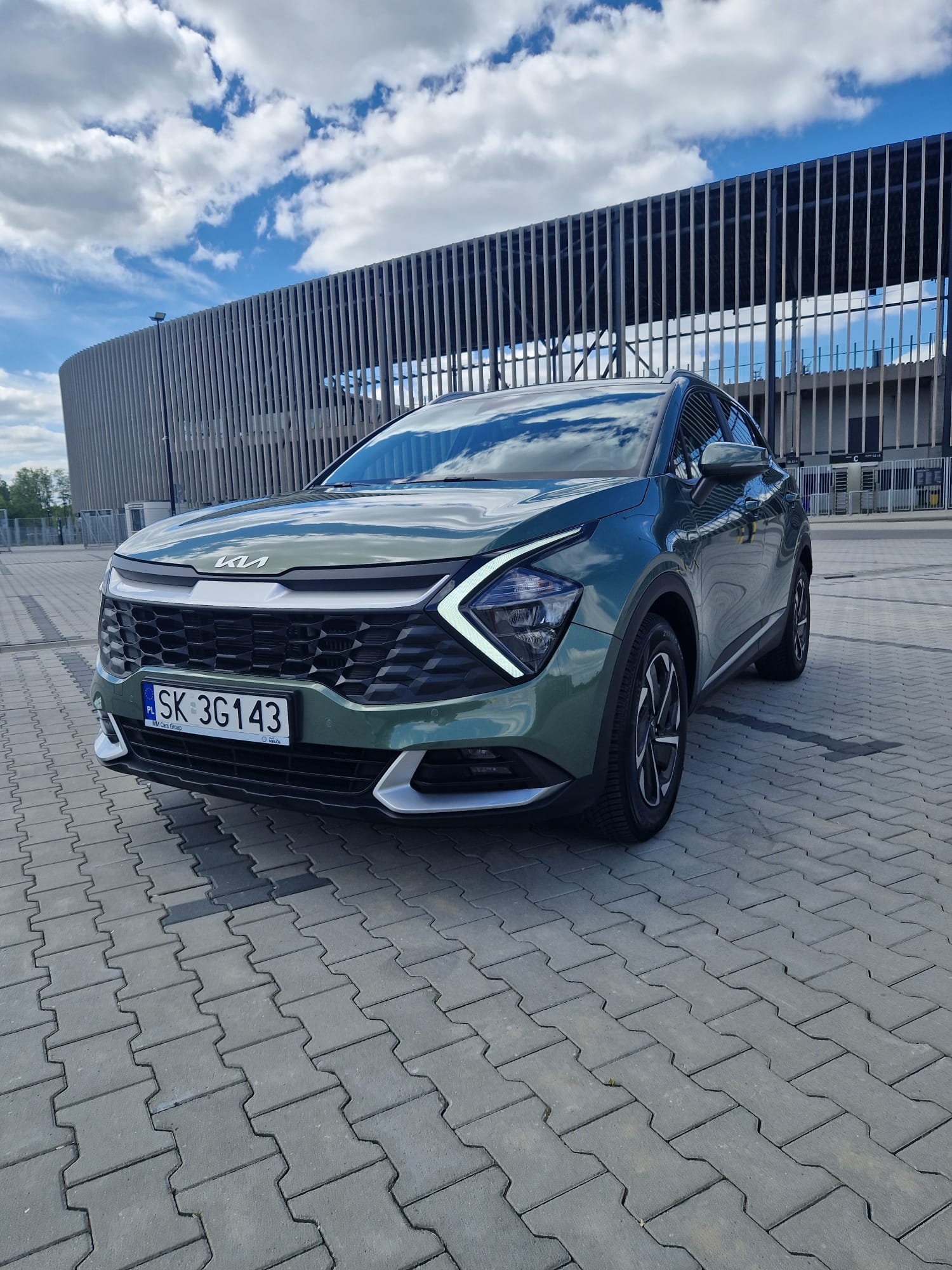 KIA SPORTAGE ZIELONA 2024R 