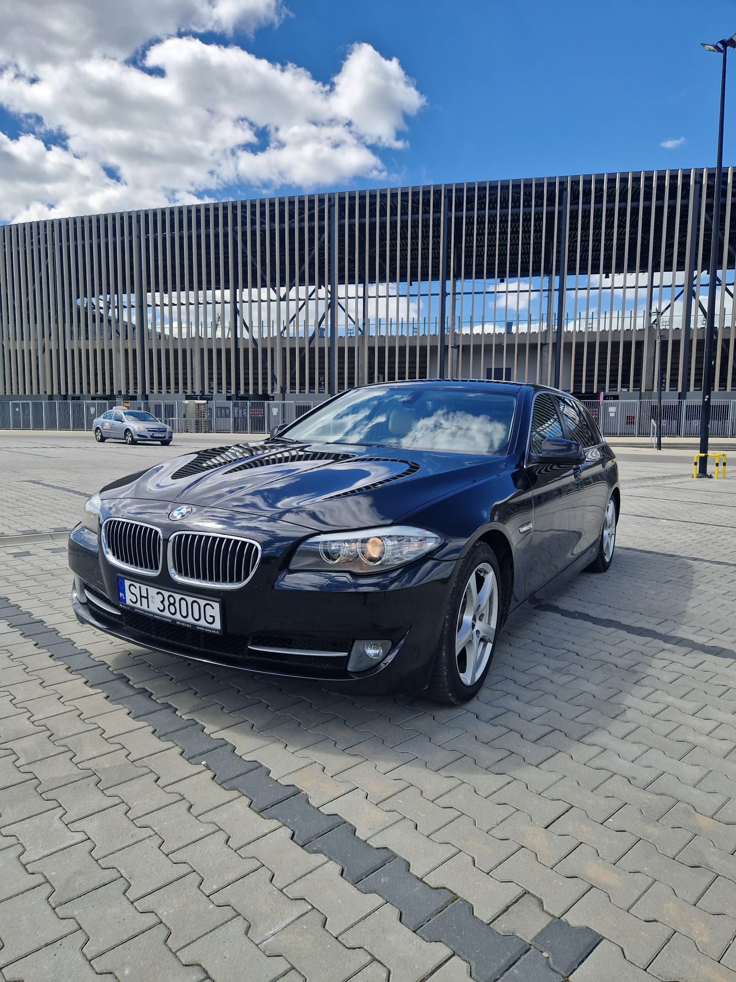 BMW 5 CZARNY 2012R 