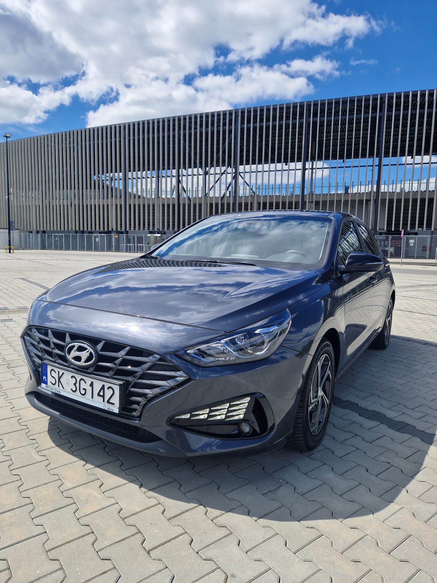 HYUNDAI I30 SZARY 2024R 